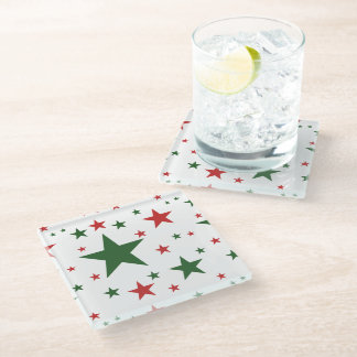 Posavasos De Vidrio Estrellas del navidad