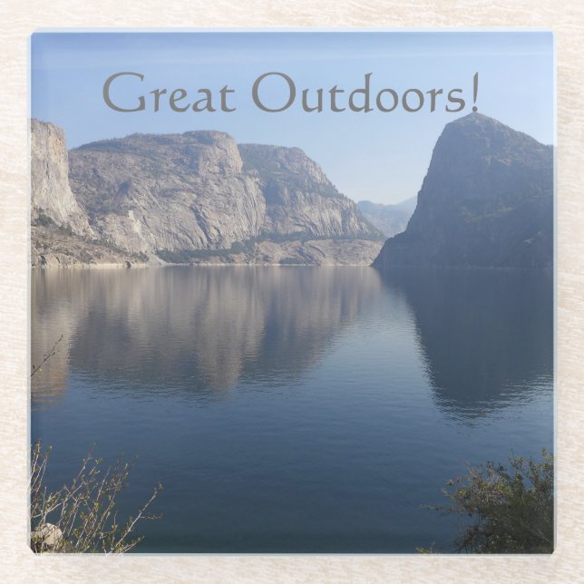 Posavasos De Vidrio ¡Excelente al aire libre! (Anverso)