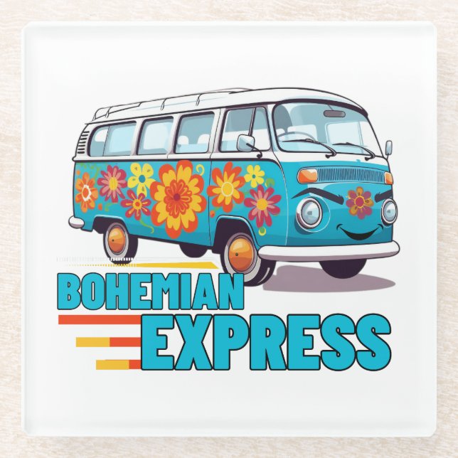 Posavasos De Vidrio Express bohemio.w-min (Anverso)