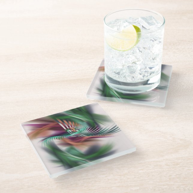 Posavasos De Vidrio Fancy Dancer (Angular)