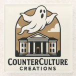 Posavasos De Vidrio Fantasma<br><div class="desc">Fantasma</div>