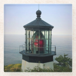 Posavasos De Vidrio Faro de Cape Meares, O
