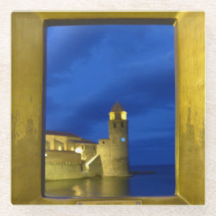 Posavasos De Vidrio Faro de Collioure
