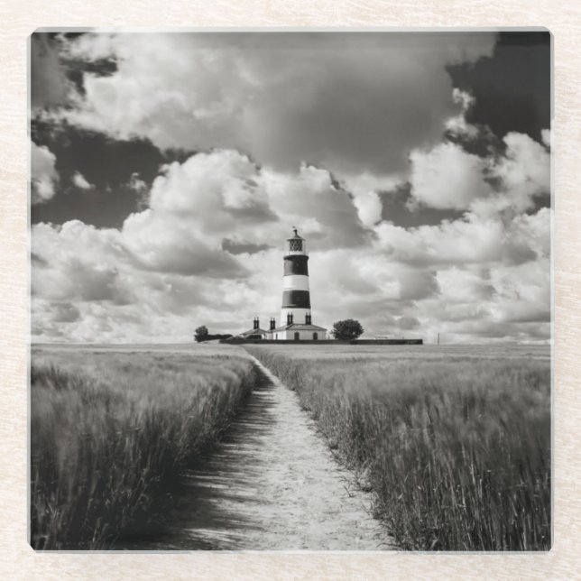 Posavasos De Vidrio Faro de Happisburgh (Anverso)