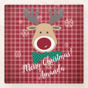 Posavasos De Vidrio ¡Feliz Navidad!