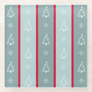 Posavasos De Vidrio Feliz Navidad