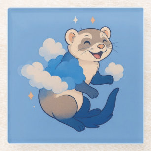 Posavasos De Vidrio Ferret