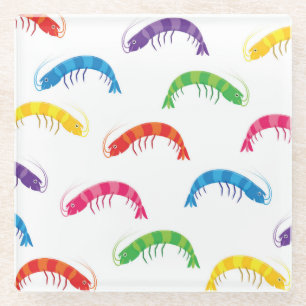 Posavasos De Vidrio Fiestas Rastreadores