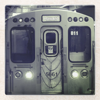 Posavasos De Vidrio Fin de la línea