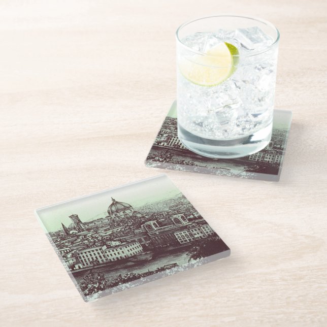 Posavasos De Vidrio Firenze (Angular)