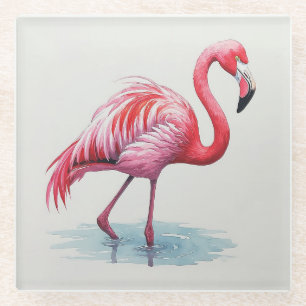 Posavasos De Vidrio Flamenco