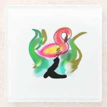 flamingo rosa llama de verano 