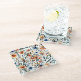 Posavasos De Vidrio Flor de jengibre