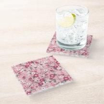Floral de lunares rosa de moda