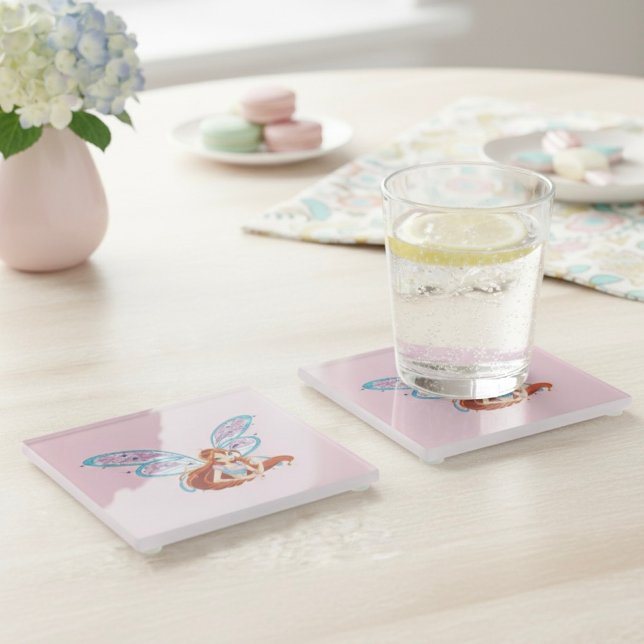 Posavasos De Vidrio Florecer (Subido por el creador)