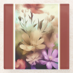 Posavasos De Vidrio Flores de bonito Floral