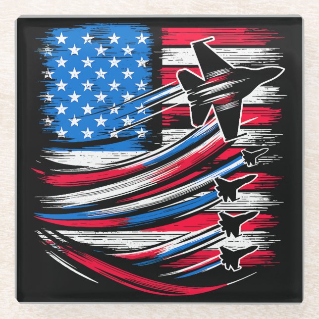 Posavasos De Vidrio Flores de la libertad (Anverso)