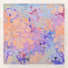 Posavasos De Vidrio flores de verano