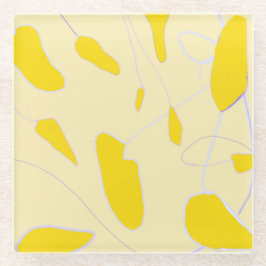 Posavasos De Vidrio Flores orientales