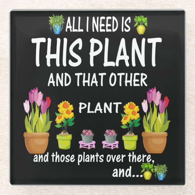 Posavasos De Vidrio flores para cualquiera (Anverso)