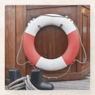 Posavasos De Vidrio Flotador de las naves