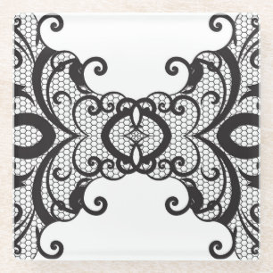 Posavasos De Vidrio Fondo 2 del cordón