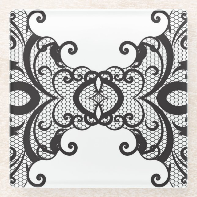 Posavasos De Vidrio Fondo 2 del cordón (Anverso)