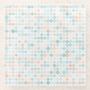 Posavasos De Vidrio Fondo abstracto con los pequeños puntos mezclados