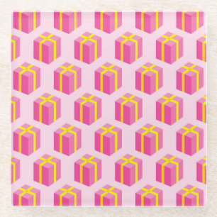 Posavasos De Vidrio Fondo con los regalos