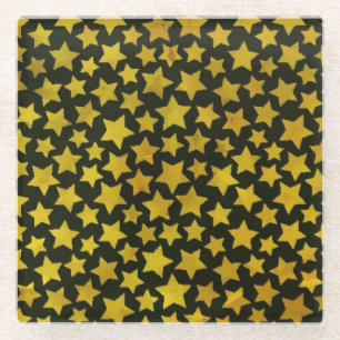Posavasos De Vidrio Fondo de la estrella
