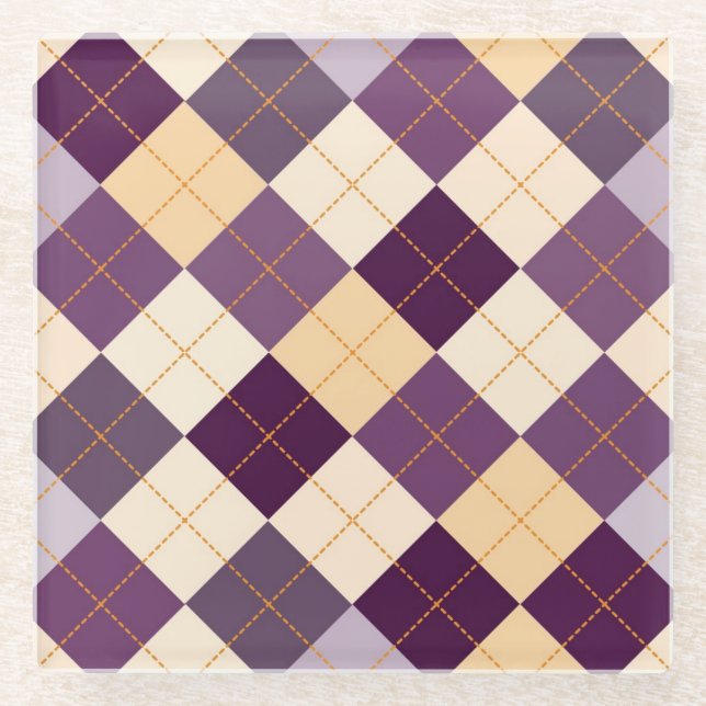 Posavasos De Vidrio Fondo del suéter (Anverso)