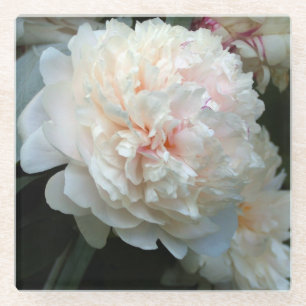 Posavasos De Vidrio Forever Peony