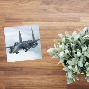 Posavasos De Vidrio Foto de avión, Aviación Divertida y Genial