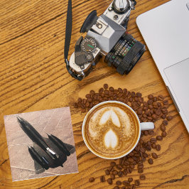 Posavasos De Vidrio Foto de avión, Guay Fun Aviation