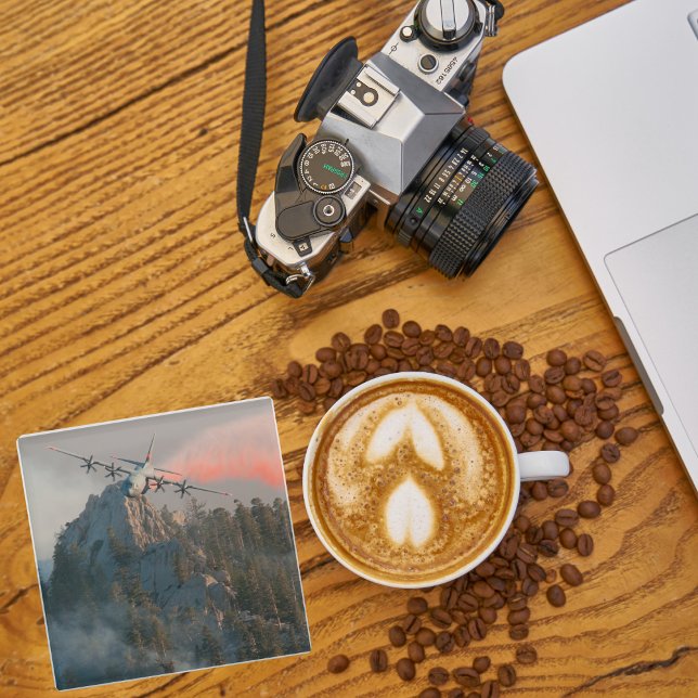 Posavasos De Vidrio Foto de avión, Guay Fun Aviation (Subido por el creador)