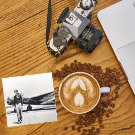 Posavasos De Vidrio Foto de avión, Guay Fun Aviation