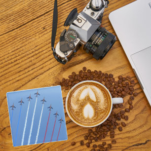 Posavasos De Vidrio Foto de avión, Guay Fun Aviation