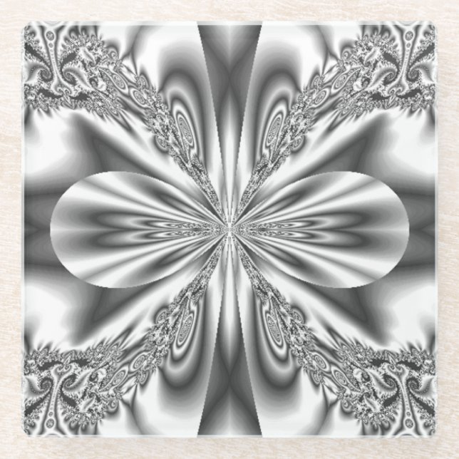 Posavasos De Vidrio Fractalizar (Anverso)