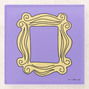 Posavasos De Vidrio FRIENDS™ Marco de mirilla