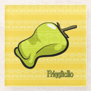 Posavasos De Vidrio Friggitello Chile Vidrio Posavasos
