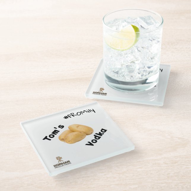 Posavasos De Vidrio #FROMily from Fandom Korman Productions TOM (Angular)