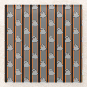 Posavasos De Vidrio Fun and Fancy Halloween Ghosts