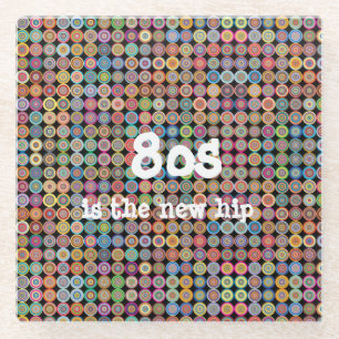 Posavasos De Vidrio Funky Stylish sofisticated Fancy Pattern