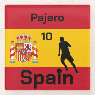Posavasos De Vidrio Fútbol en España, personalizable