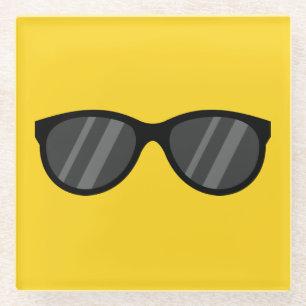 Posavasos De Vidrio Gafas de sol de Personalizado Guay