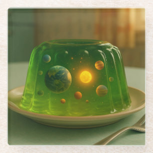 Posavasos De Vidrio Galaxia en MCM Jell-O Mold