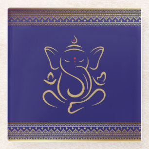 Posavasos De Vidrio Ganesh