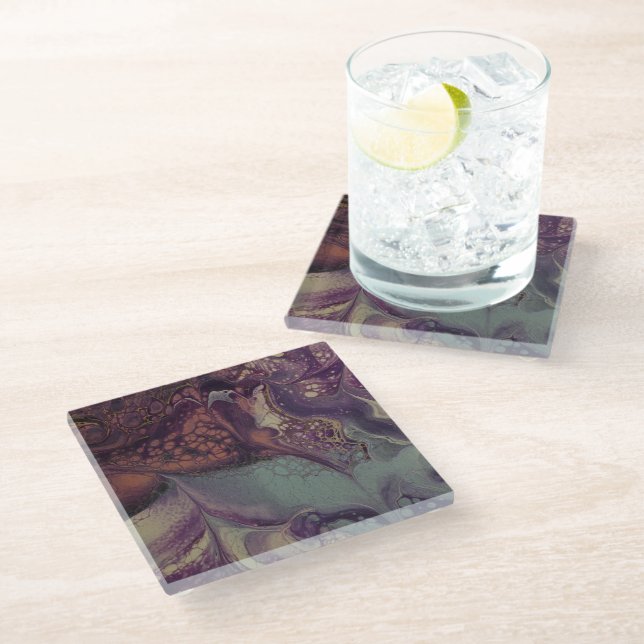 Posavasos De Vidrio Gelato Dreams Coaster (Angular)