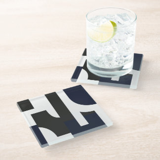 Posavasos De Vidrio Geometría para sostenerse