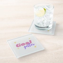Posavasos De Vidrio Getter de objetivo